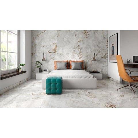 ÉCHANTILLON Ceralto Salerno Vein Carrelage sol et mur 120x120cm 7mm rectifié Soft Touch SW976587