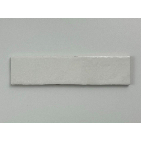 Terravito Mellina Keramische wandtegel - 6x24.6cm - 8mm - Wit SW1440412