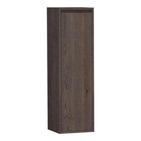 BRAUER Adore armoire de salle de bains - 120x35x35cm - avec 1 porte sans poignée à ouverture à droite lamelles chêne naturel SW223442