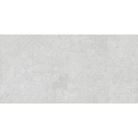 Terravito Gipuro Carrelage mural - 60x120cm - rectifié - blanc mat SW928384