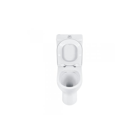 Sanindusa Winner ensemble WC - 36.6x64.6x87.7cm - sur pied - surélevé 6cm - sans bride - réservoir monobloc - fermeture amortie - céramique - blanc brillant SW1030605