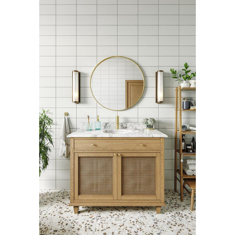 Haceka Deco miroir – rond Ø 80 cm – Or brossé SW1102383