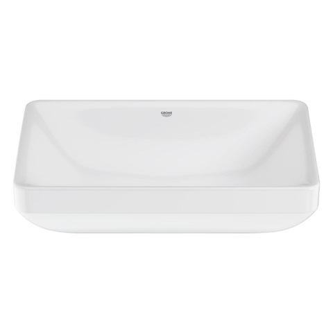 Grohe Euro Ceramic Wastafel - 60x 40cm - opbouw - alpine wit SW1234883