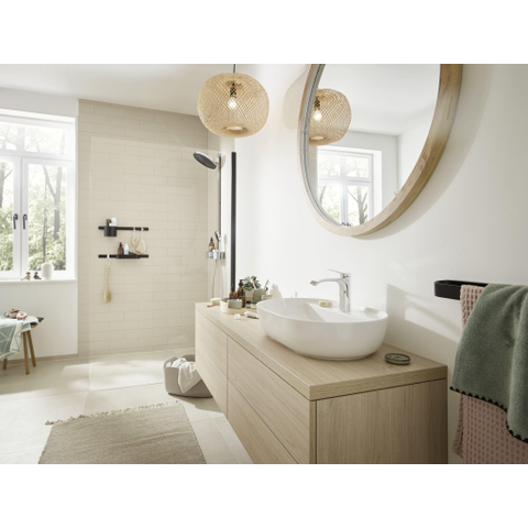 Hansgrohe Wallstoris Handdoekhaak - 1.8x3.9x3.2cm - 2 stuks - mat zwart SW651146