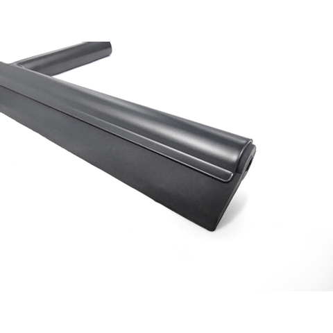 Saniclass Dual Vloerwisser - inclusief haak - mat zwart SHOW23949 SHOW23949