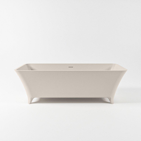 MONDIAZ LUNDY Baignoire îlot - 170x75cm - Lin SW491589