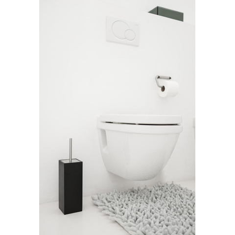 Aquanova Moon Toiletborstelhouder Zwart SW485837
