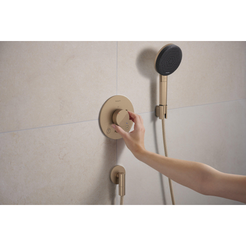 Hansgrohe Porter Fine support de douchette - bronze brossé (bronze) SW1388261