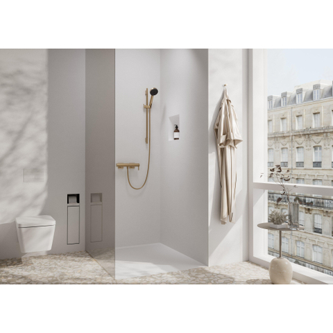 Hansgrohe Tecturis E Eengreeps - opbouw douchemengkraan - geborsteld brons SW918657