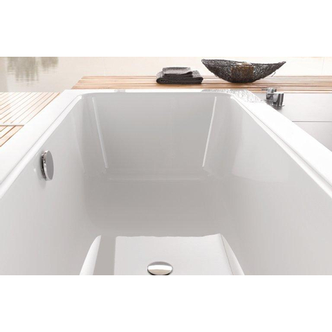 Bette One baignoire acier au titane rectangulaire 160x70x42cm blanc 0371810