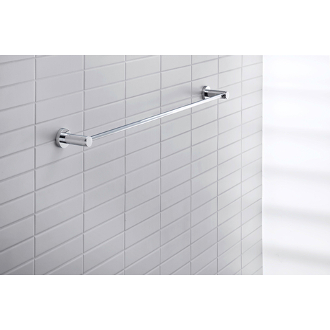 Duravit D-code Handdoekhouder - 80cm - hoogglans chroom 0315319