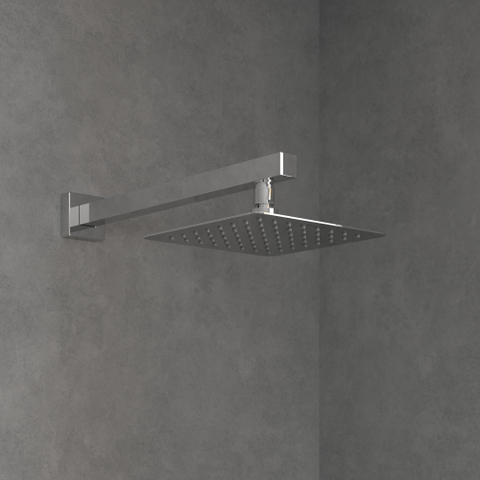 Villeroy & Boch Universal Showers regendouche - 20x20cm hoekig - hoogglans chroom SW974334