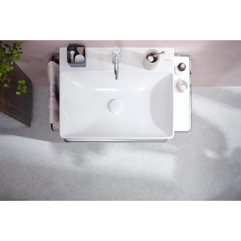 Hansgrohe Tecturis s Eengreeps wastafelkraan - 110 - coolstart - met PopUp - trekwaste - hoogglans chroom SW918688