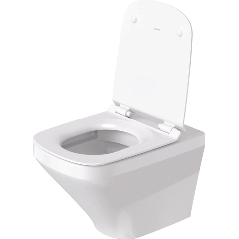 Duravit Durastyle WC suspendu 54 à fond creux sans bride avec fixation cachée 37x54cm avec wondergliss blanc SW54195
