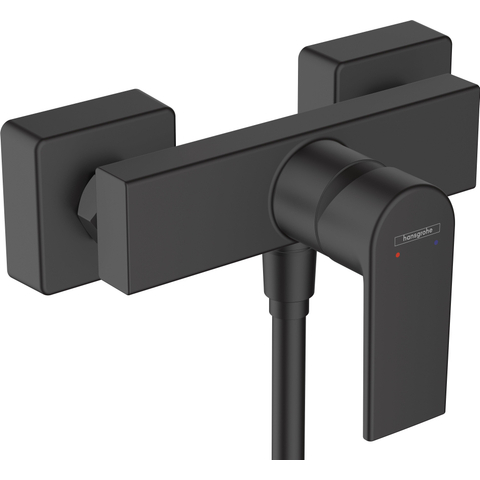 Hansgrohe Vernis Shape Eengreeps douchekraan - opbouw - mat zwart SW651452