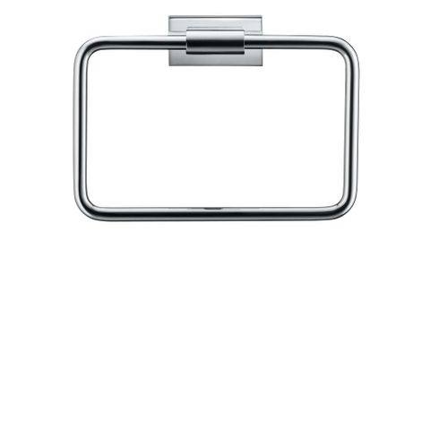 Duravit Karree Handdoekring - hoogglans chroom SW55126