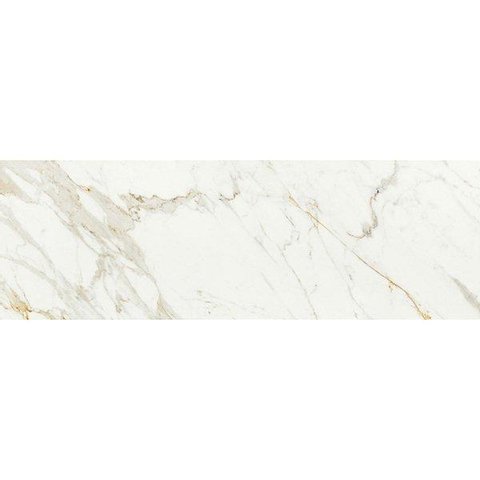 ÉCHANTILLON Ceralto Merano Luxe Carreau mural 40x120cm 6mm pâte blanche Calacatta SW914149