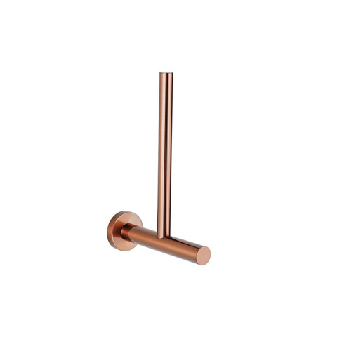 Fortifura Calvi toiletset 5-delig - toiletrolhouder - reserverolhouder - toiletborstelhouder - handdoekhaak - pedaalemmer - PVD - geborsteld koper SW1478229