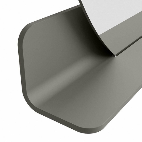 Mondiaz SPOT miroir – Ø 110 cm – avec tablette – Smoke (brun clair) SW1235625
