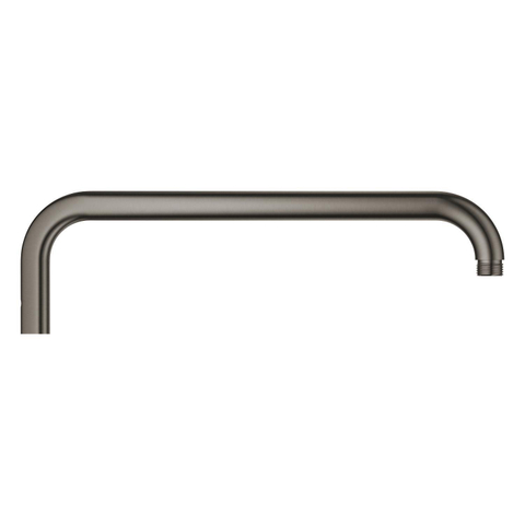 GROHE Vitalio Comfort doucheset - met thermostaat - geborsteld hard graphite (antraciet) SW1590100