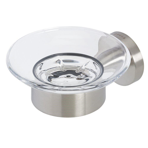 Geesa Nemox Stainless Steel zeephouder - wandmodel - geborsteld roestvrijstaal - RVS GA70614