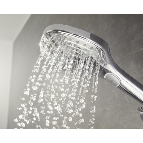 Hansgrohe Raindance Select E - select - 120 - ecosmart - 3jet - handdouche - hoogglans chroom 0450697