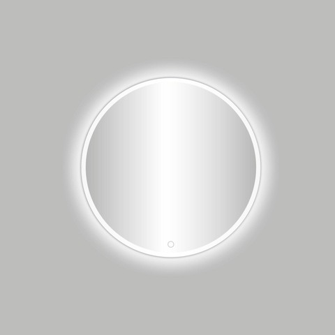 Best Design White Venetië ronde spiegel wit mat incl.led verlichting Ø 60 cm SW374586