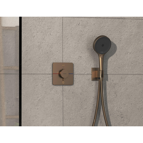 Hansgrohe Showerselect comfort q Thermostaat - inbouw - 2 functies - geborsteld brons SW918111