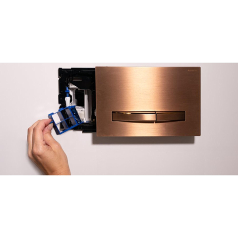 Geberit Sigma toiletblokhouder - voor DuoFresh stick Sigma - 8cm - glansverchroomd (chroom) SW296559