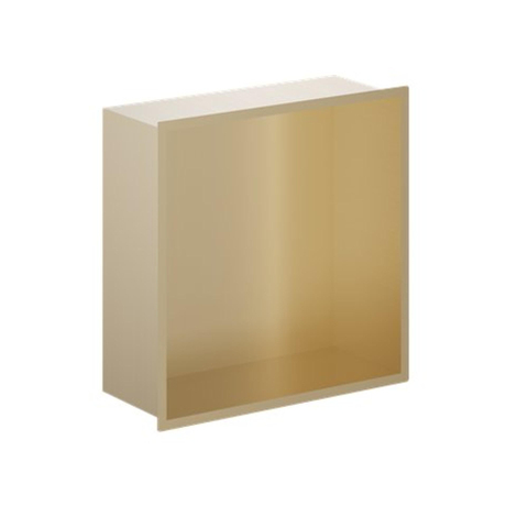 Crosswater Douche Nis - 30.5x30.5cm - geborsteld messing (goud) SW1176217