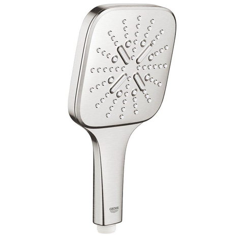 Grohe Rainshower SmartActive 130 Cube Handdouche - Supersteel (RVS) SW472431