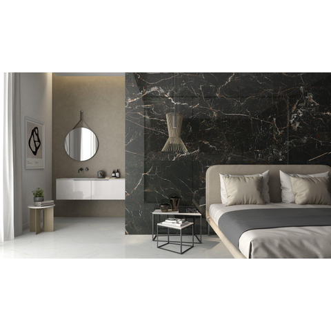 Ceralto Verano Mosaic Carreau de sol - 120x120cm - 10.7mm - rectifié - Marron SW543727