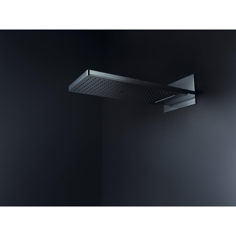 AXOR ShowerSolutions douche de tête - 58.6x25.8cm - carré - mural - 3 jets - chromé SW106630