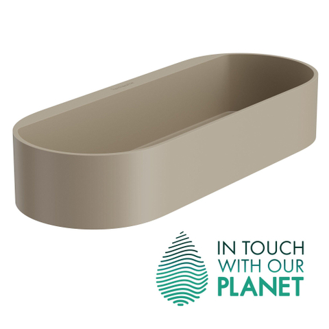 Hansgrohe WallStoris Planet Edition Opbergmandje - gerecycled - mat zand (beige) SW918824