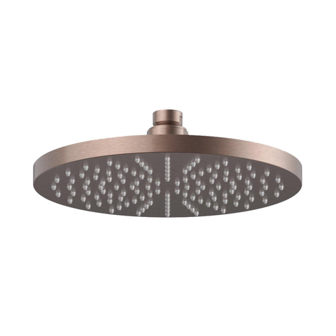 Hotbath Cobber Regendoucheset - inbouwkraan - thermostatisch - 20cm hoofddouche - handdouche - PVD - geborsteld koper SW1437748