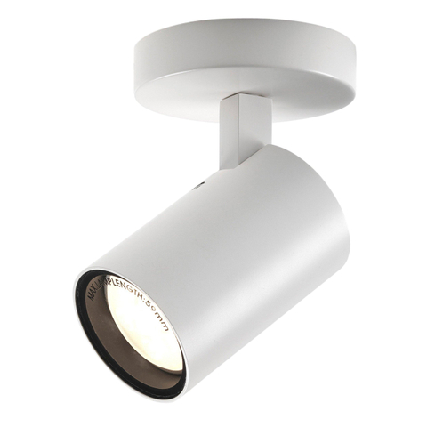 Astro Aqua Single Spot(s) en saillie 15,1 cm IP44 culot GU10 blanc SW378119