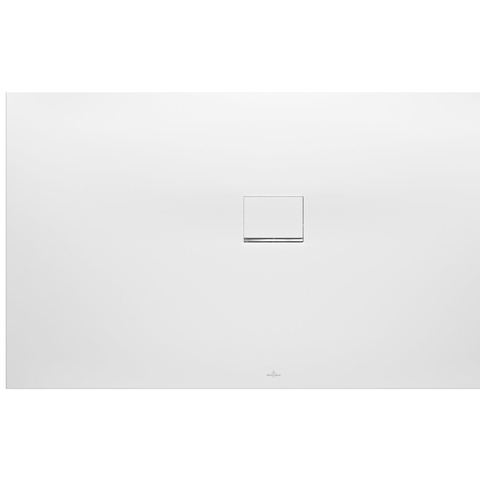 Villeroy & Boch Squaro infinity douchevloer - 170x90cm - Stone White (mat wit) SW480047
