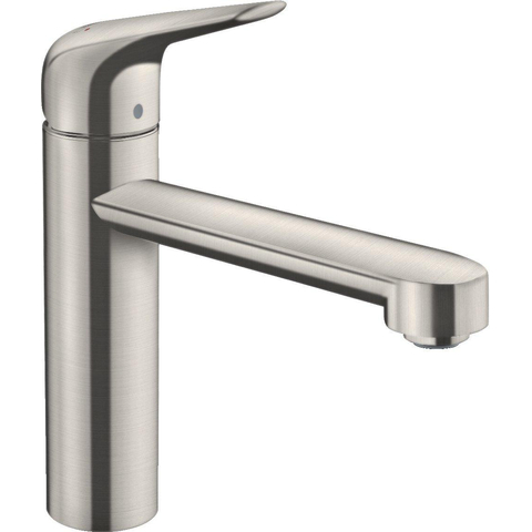 Hansgrohe Focus m42 1 greeps keukenmengkraan - 120 - rvs look SW241702