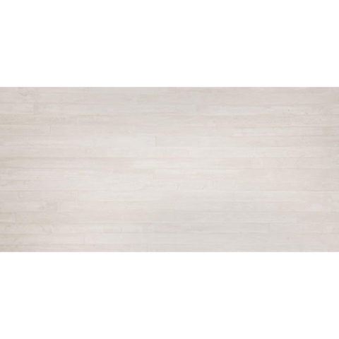 Vtwonen Tegels Raw Decor-strip - 80x160cm - 9.5mm - gerectificeerd - White SW670155
