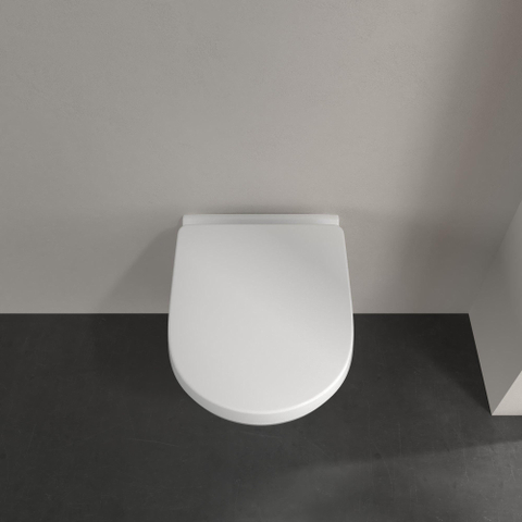 Villeroy & Boch O.novo combi pack - met wandcloset - diepspoel Compact49cm - met zitting - met softclose en quick - White Alpine (glans wit) 0124080