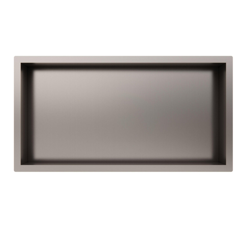 Fortifura Galeria Inbouwnis - 30x60x7cm - PVD - geborsteld RVS SW809408