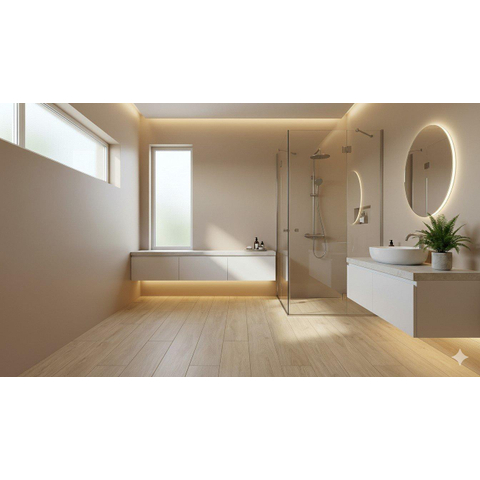 Terravito Selvaro Keramisch parket wand- en vloertegel - 30x120cm - 9.0mm - Rechthoek - gerectificeerd - Houtlook - mat bruin - Oak SW1595618