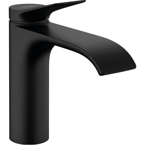Hansgrohe VIVENIS Eengreeps wastafelmengkraan - 110 zonder afvoer - mat zwart SW642508