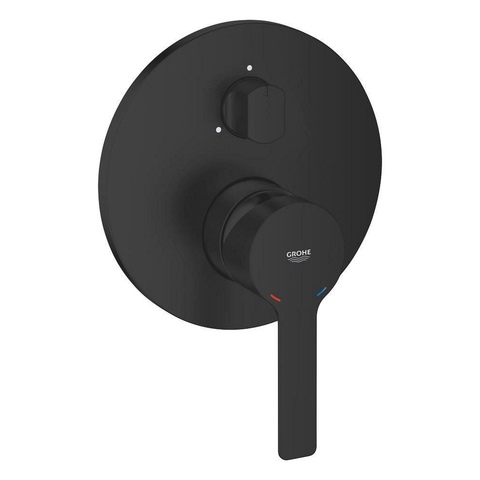 GROHE Lineare afbouwdeel - 3-weg omstel - mat zwart SW1477535