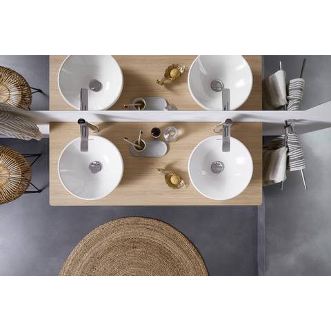 Duravit D-neo Wastafelmengkraan - eengreeps - 50x184x270mm - hoogglans chroom SW640496
