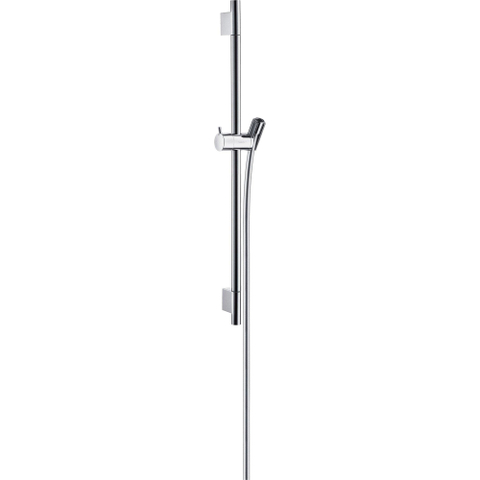 Hansgrohe Unica Glijstang S puro - 65 cm - met doucheslang - geborsteld zwart chroom SW295825