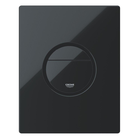Grohe Nova cosmopolitan Plaque de déclenchement - 15.6x19.7cm - Noir brillant SW930338