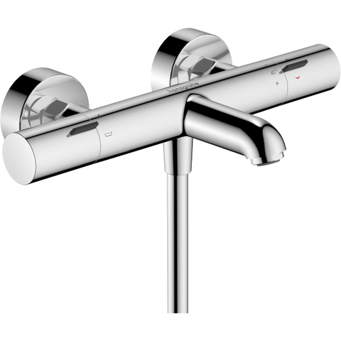 Hansgrohe Ecostat fine Opbouw bad - thermostaat - chroom (zwart) SW1152217