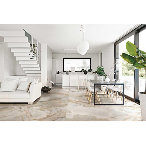 Ceralto Alabro Vein Carrelage de sol - 60x60cm - 10.0mm - rectifié - Noisette SW717473