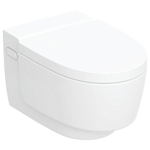 Geberit AquaClean Mera Classic WC lavant – anneau d'assise fixe – séchage à air chaud & aspiration des odeurs – blanc, cache design blanc SW1481051